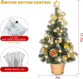 Kunstkerstboom Compleet