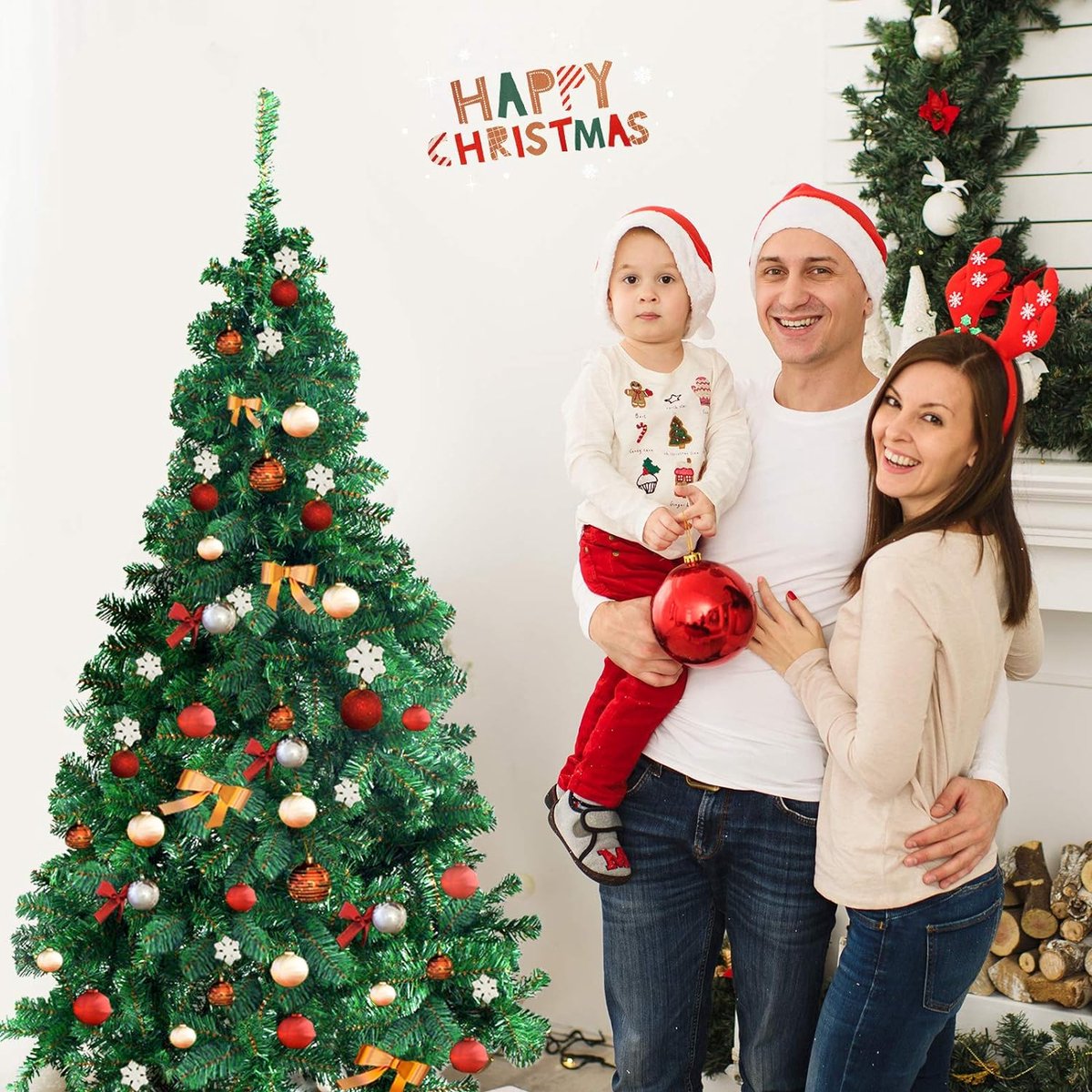 Kunstkerstboom Den Groen 180 cm Metalen Standaard