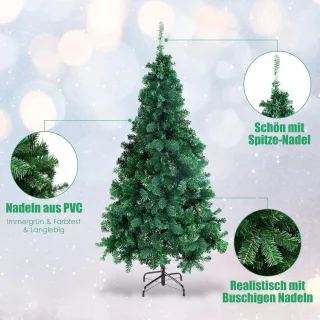 Kunstkerstboom Den Groen 180 cm Metalen Standaard