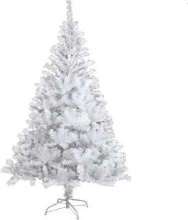 Kunstkerstboom dennen 120 cm wit