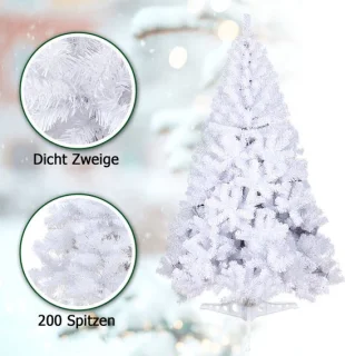 Kunstkerstboom Dennenboom 120 cm Wit