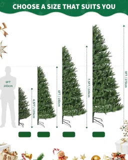 Kunstkerstboom Dennenboom 135 cm
