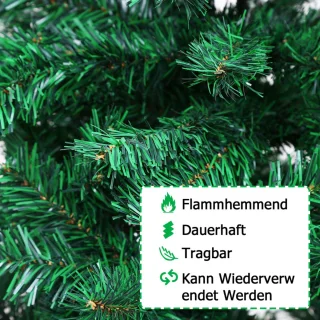 Kunstkerstboom Dennenboom 150 cm - Groen