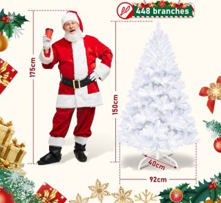 Wat vinden we goed aan de Kunstkerstboom Dennenboom 150 cm
