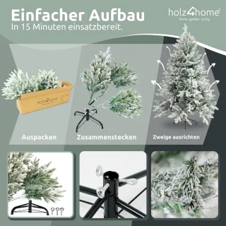Kunstkerstboom Dennenboom 160 cm