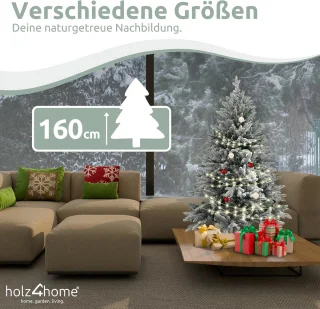 Kunstkerstboom Dennenboom 160 cm