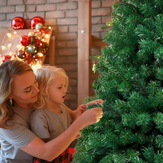 Kunstkerstboom Dennenboom 180 cm Groen