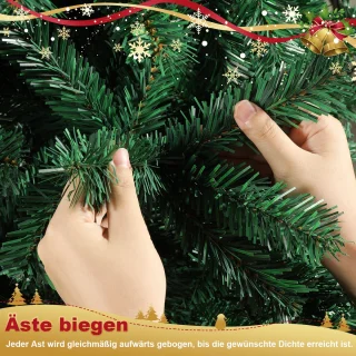 Kunstkerstboom Dennenboom 180 cm Groen