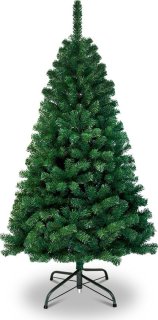 Compacte en realistische 180 cm dennenkunstboom — feestelijk gemak zonder gedoe