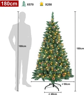 Kunstkerstboom Dennenboom 180 cm