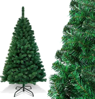 Kunstkerstboom dennenboom, 180 cm, pvc, groen