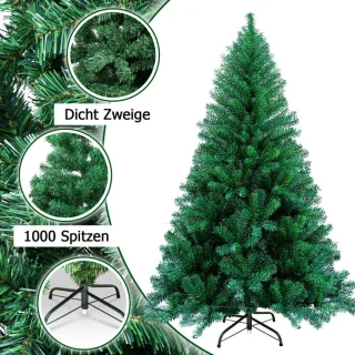 Kunstkerstboom Dennenboom 210 cm Groen
