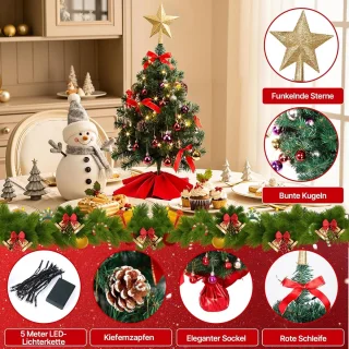 Kunstkerstboom Dennenboom 60 cm - Groen