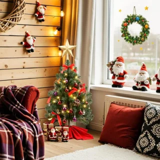 Kunstkerstboom Dennenboom 60 cm - Groen