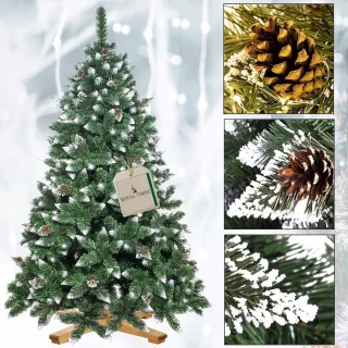 Kunstkerstboom Diamantden 150 cm