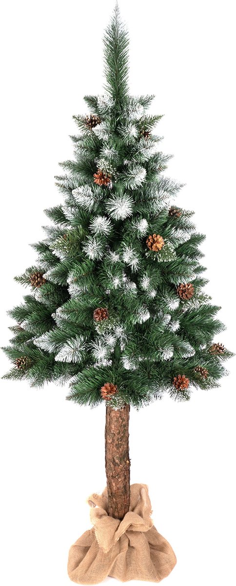 Kunstkerstboom Diamanten Den PVC 180 cm op Stam