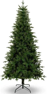 Kunstkerstboom donkergroen 6ft