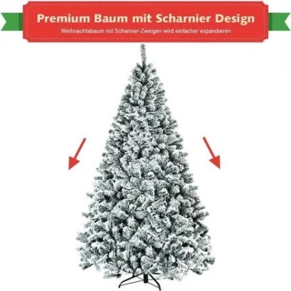 Kunstkerstboom extra hoog 230 cm
