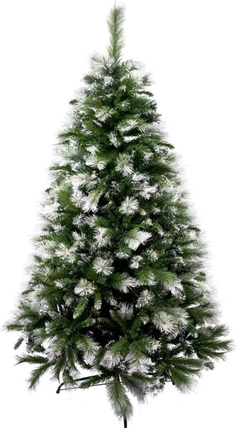 Kunstkerstboom Extra Vol Sneeuwbedekt 150 cm met Metaalstandaard
