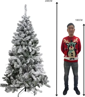 Kunstkerstboom Flock 240 cm