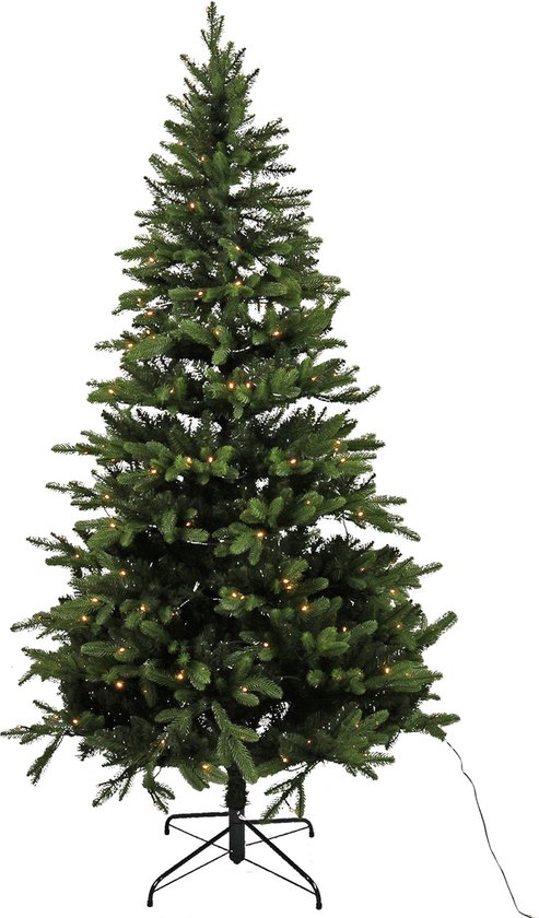 Kunstkerstboom Fredy LED 210 cm groen