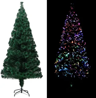 Kunstkerstboom glasvezel 180 cm groen