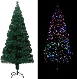 Kunstkerstboom glasvezel 180 cm groen