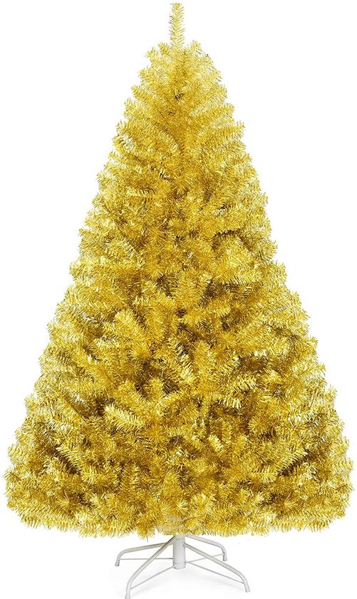 Kunstkerstboom Goud 180 cm Metalen Standaard