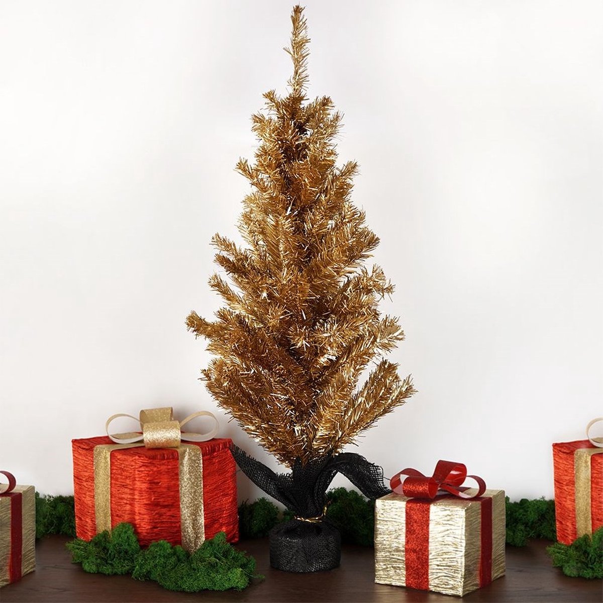 Kunstkerstboom Gouden 90 cm