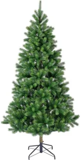 Kunstkerstboom groen 180 cm met metalen standaard