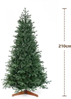 Kunstkerstboom groen 210 cm