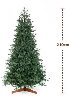 Kunstkerstboom groen 210 cm