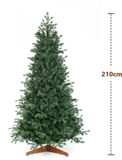 Kunstkerstboom groen 210 cm