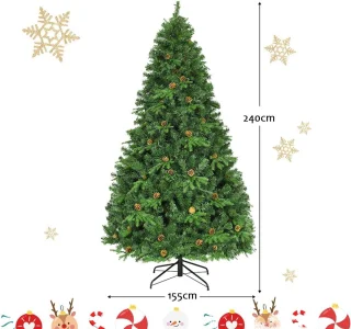 Kunstkerstboom Groen - 210/225/240 cm