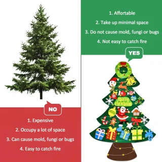Kunstkerstboom Groen
