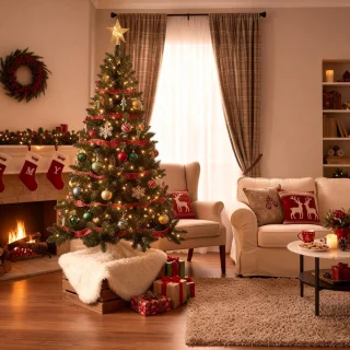 Kunstkerstboom Groen