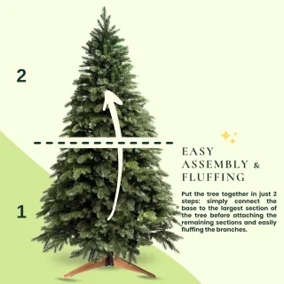 Kunstkerstboom Groen Compleet