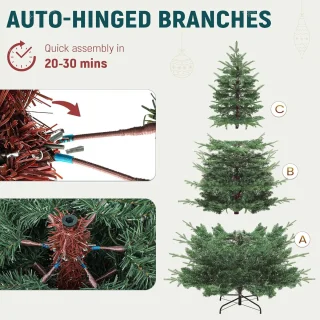 Kunstkerstboom Groen