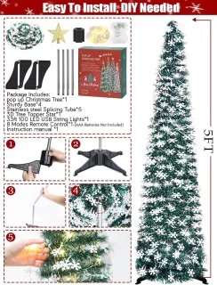 Kunstkerstboom Groen