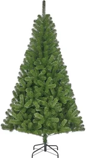 Kunstkerstboom groen PVC 215 cm hoog