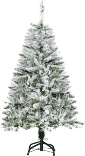 Kunstkerstboom groen-wit – besneeuwde look