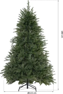 Kunstkerstboom H 180 x B 115 cm