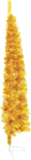 Kunstkerstboom Hoekmodel PVC 120-240 cm met metalen standaard