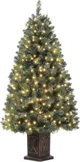 Kunstkerstboom in pot 140 cm