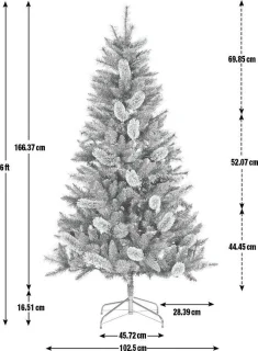 Kunstkerstboom Kasjmier Groen 1,8 m