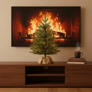 Kunstkerstboom Kaukasische spar 60 cm