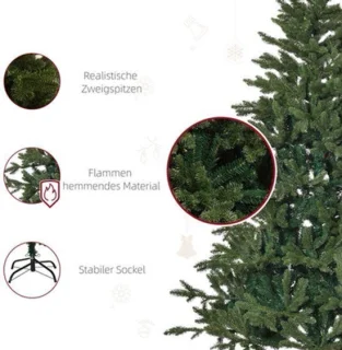 Kunstkerstboom – kerstboom – groen – 1,8 meter hoog