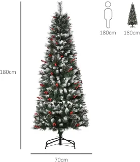 Kunstkerstboom - Kerstboom - Kerstdecoratie - Feestdecoratie - Groen - 150 cm hoog