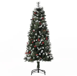 Kunstkerstboom - Kerstboom - Kerstdecoratie - Feestdecoratie - Groen - 150 cm hoog