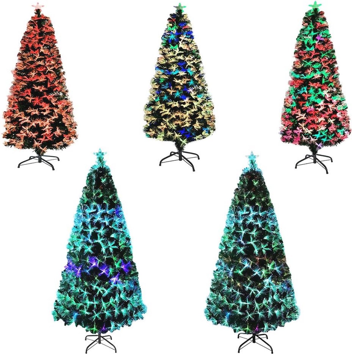 kunstkerstboom led 150 cm
